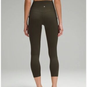 lululemon Align™ High-Rise Pant 25" Dark Olive Size 6